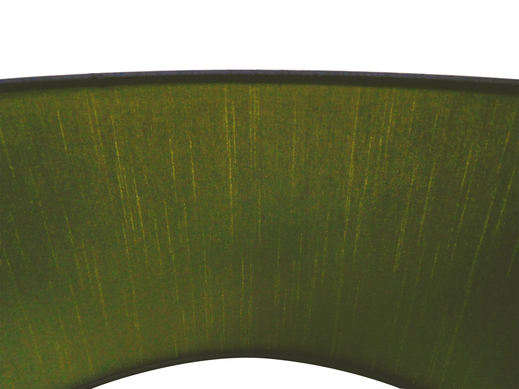 Baymont 40cm Semi Flush 1 Light Antique Brass, Midnight Black/Green Olive DK0171  Deco Baymont